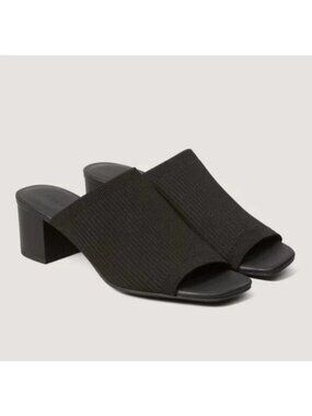 Everlane The Glove Mule in ReKnit Black Womens 6